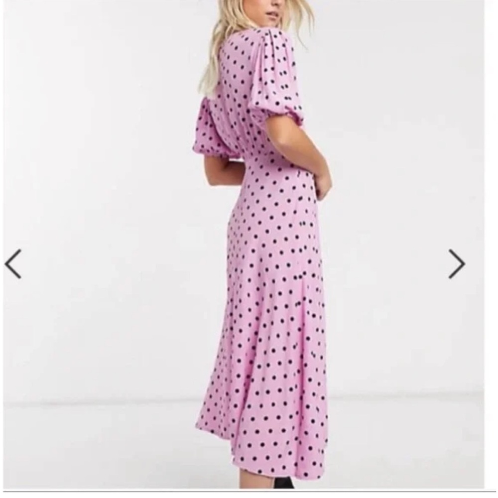 NEW FAITHFUL The Brand Lilac Polka Dot Dress great condition